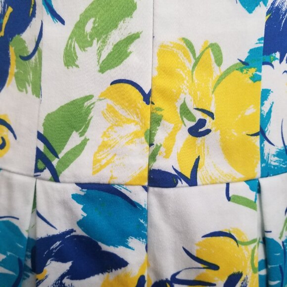 Floral Dress Sz 10 Chaps by Ralph Lauren - Picture 10 of 16